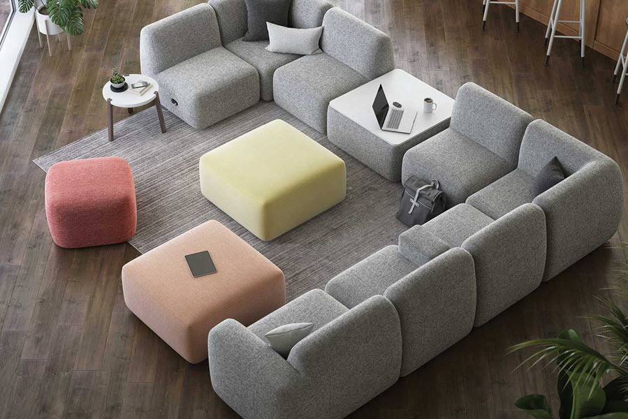 Sofa and couches
Lounge chairs and armchairs
Modular seating systems
Bean bags and floor seating
Chaise lounges